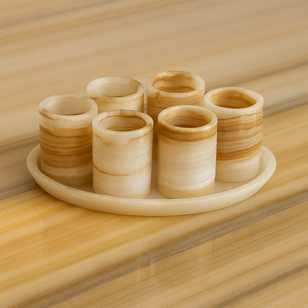Set Chupito Ambra - Onixe Design - immagine 4