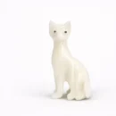 Gatto medio in onice e marmo Onixe Design bianco marmo italia