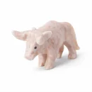 Statua toro in onice Onixe Design rosa messina risultato