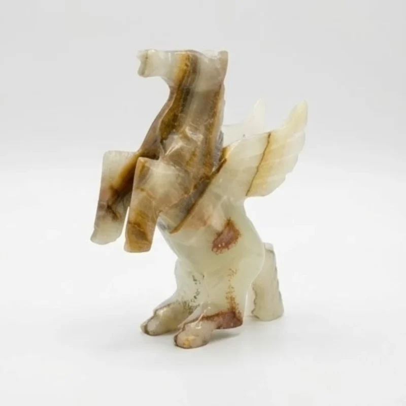 Unicorno grande in onice marmo germania