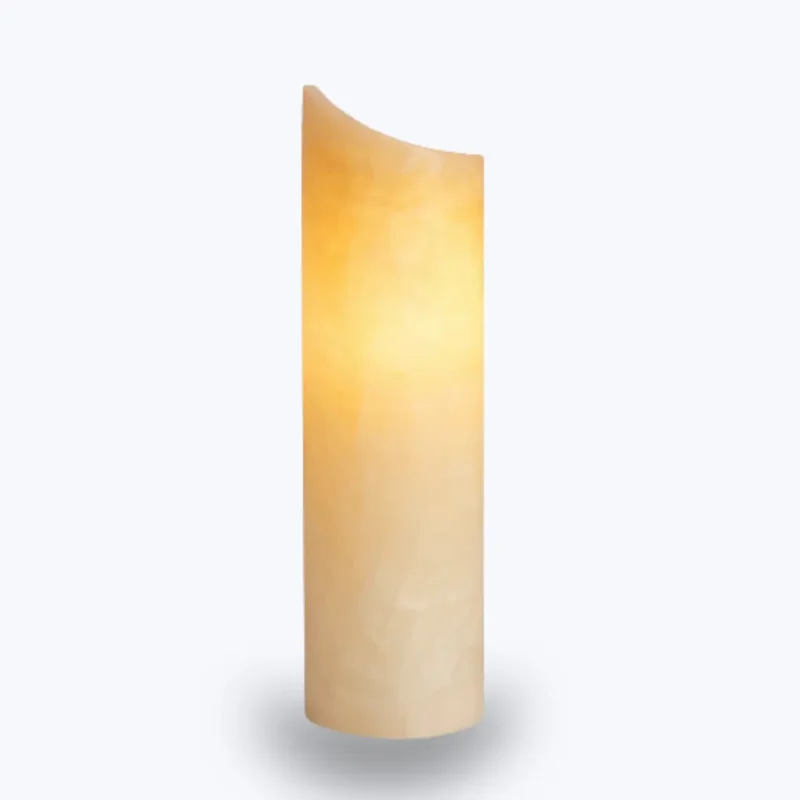 Lampada Cilindro in onice sale – Onixe Design (3)
