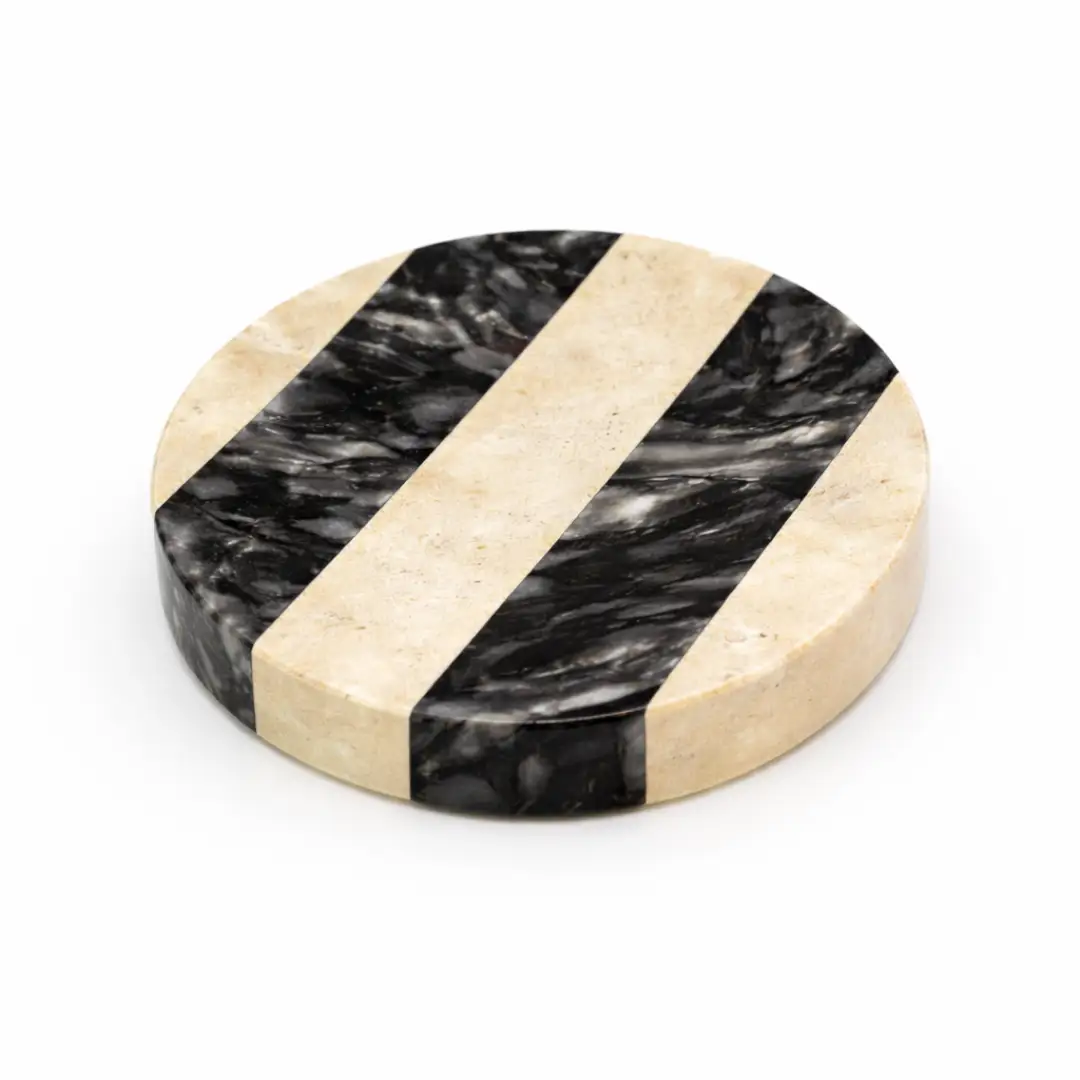 Posacenere in marmo striato Onixe Design (1)