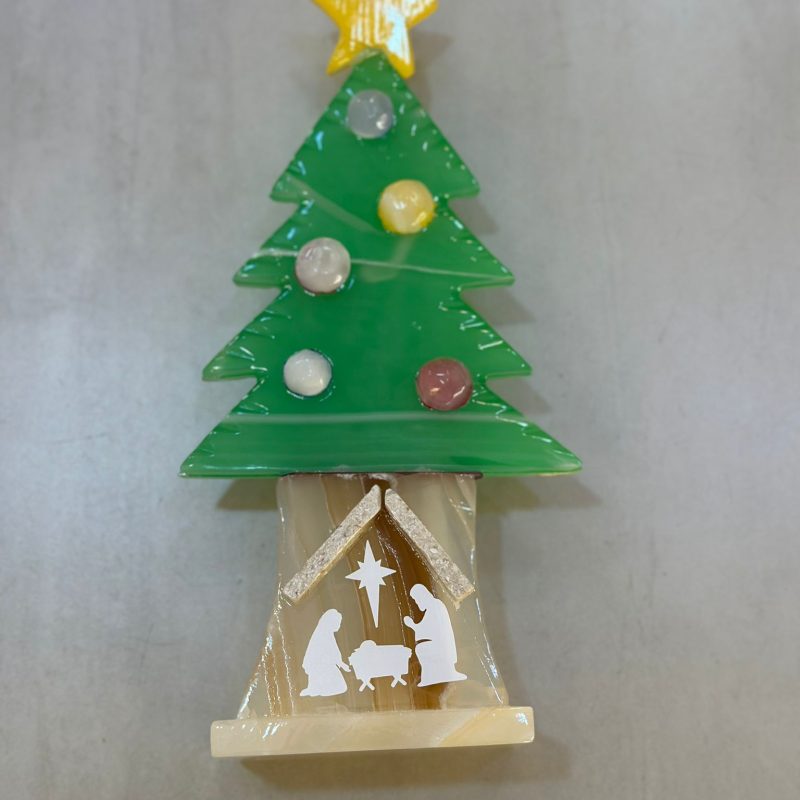 Albero presepe grande in onice (1)