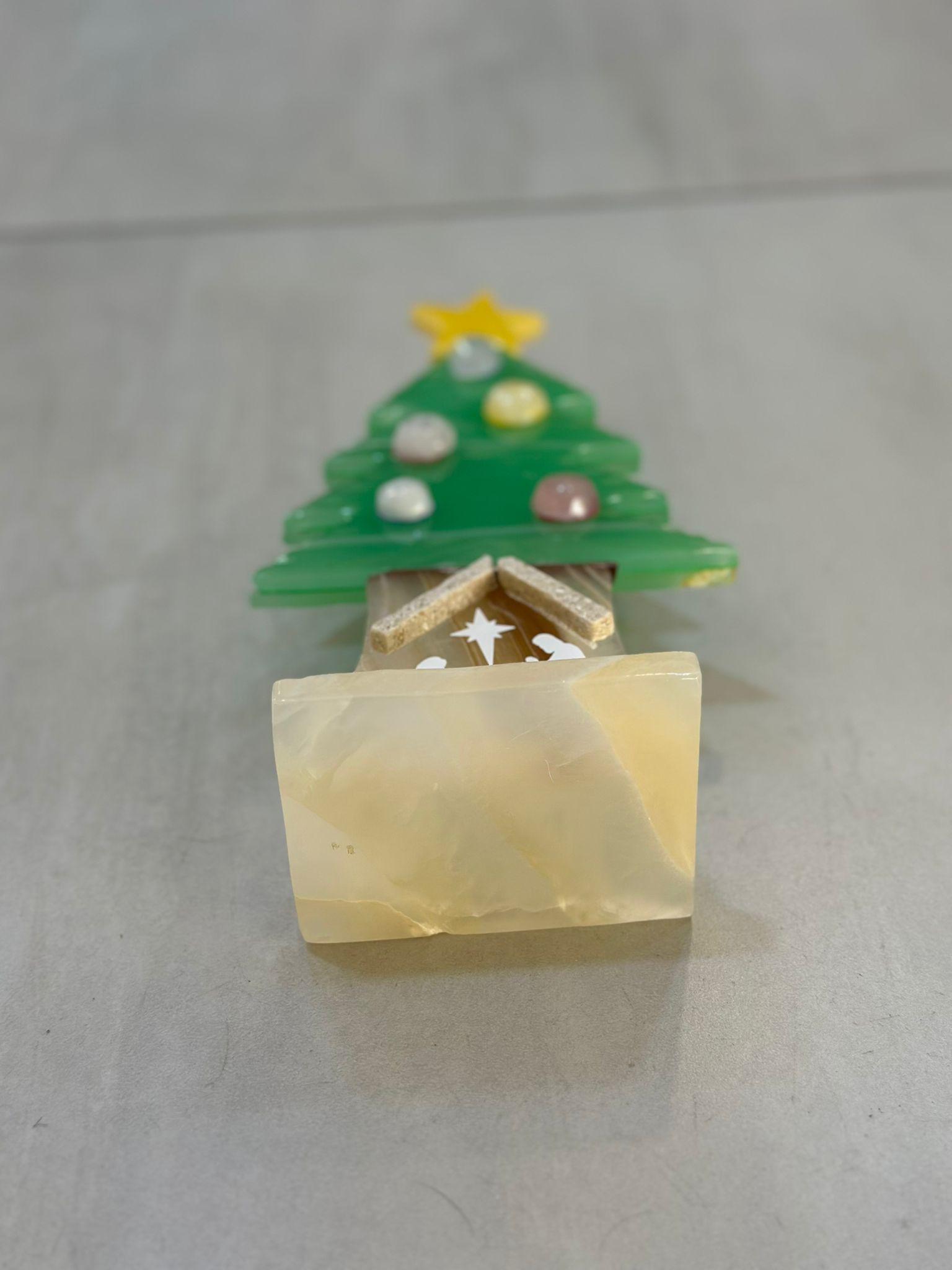 Albero presepe grande in onice (4)